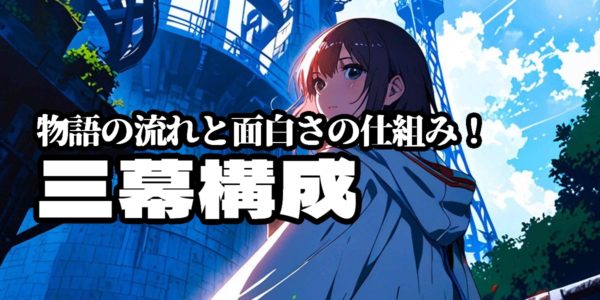 三幕構成でわかる物語の流れ